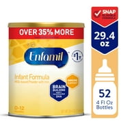 Enfamil Infant Formula - Milk-based Baby Formula with Iron - Powder, 29.4 oz Can
