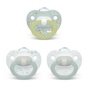 NUK Orthodontic Pacifier Value Pack, Boy, 0-6 Months, 3-Pack