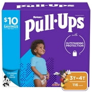 Huggies Pull-Ups Learning Designs Training Pants for Boys, Size 3T-4T, 116 ct.