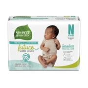 Seventh Generation Sensitive Protection Free & Clear Baby Diapers - Newborn 31 count
