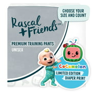 Rascal + Friends Cocomelon Training Pants, Size 2T-3T, 25 Count