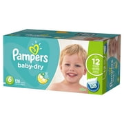 Pampers Baby-Dry Diapers Size 6 128 Count