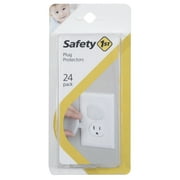 Safety 1Ë¢áµ— Plug Protectors (24pk), White