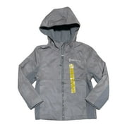 Free Country Boy's Wind & Water Resistant Free Cycle Super Soft Shell Jacket (Grey Tie Dye, 10/12)