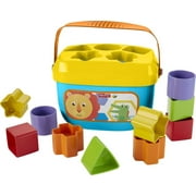 Fisher-Price Babyâ€™s First Blocks Shape-Sorting Toy, Set of 10, for Infants 6+ Months
