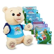 Spark Create Imagine Interactive Learning Plush Bear for Child, Recites 8 Stories, Sings 6 Songs, 8 Storybooks