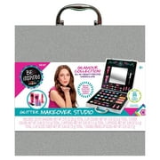 Cra-Z-Art Be Inspired Glitter Makeover Studio with Case, Multicolor Makeup Set, Ages 8 and up