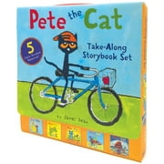 Pete the Cat: Pete the Cat Take-Along Storybook Set: 5-Book 8x8 Set (Paperback)