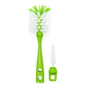 Parents Choice White & Green Bottle And Nipple Brush