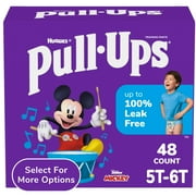 Pull-Ups Boys' Potty Training Pants, 5T-6T (50+ lbs), 48 Count (Select for More Options)