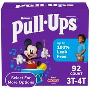 Pull-Ups Boys' Potty Training Pants, 3T-4T (32-40 lbs), 92 Count (Select for More Options)