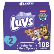 Luvs Diapers Size 2, 108 Count (Select for More Options)