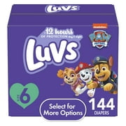 Luvs Diapers Size 6, 144 Count (Select for More Options)