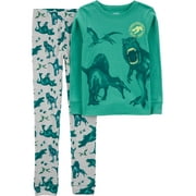 Carter's Child of Mine Boys Long Sleeve Pajama Set, 2-Piece, Sizes 4-8