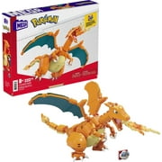 MEGA Pokemon Building Toy Kit Charizard (222 Pieces) with 1 Action Figure for Kids