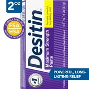 Desitin Maximum Strength Baby Diaper Rash Cream, Travel Size, 2 oz