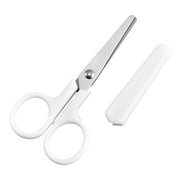 Eolstice Office Safety Scissors Blunt-Tip Design For Staff, Home Craft Paper Cutting Tool With Cover, Left Right Hand Compatible Office Daily Supply
