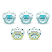 NUK Orthodontic Pacifiers, 6-18 Months, 5-Pack
